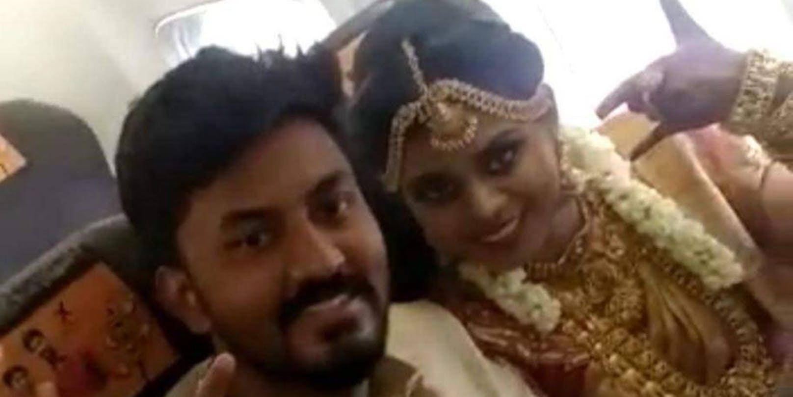 Rakesh und Dakshina aus Manurai (Indien) haben sich für ihren Hochzeitstag etwas Besonderes einfallen lassen.