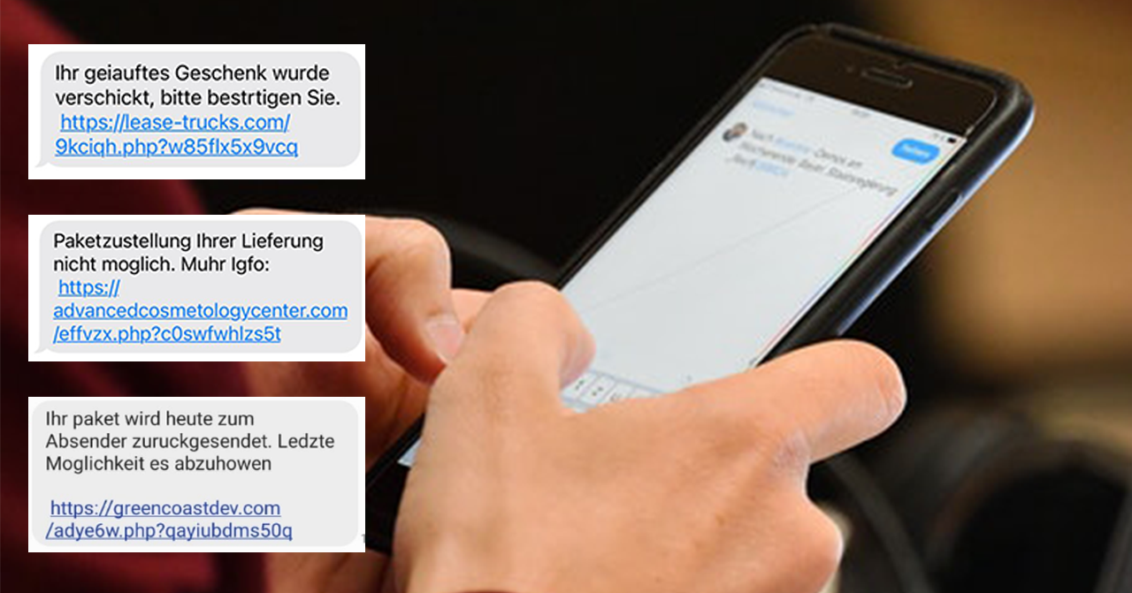 Solche SMS kursieren momentan haufenweise