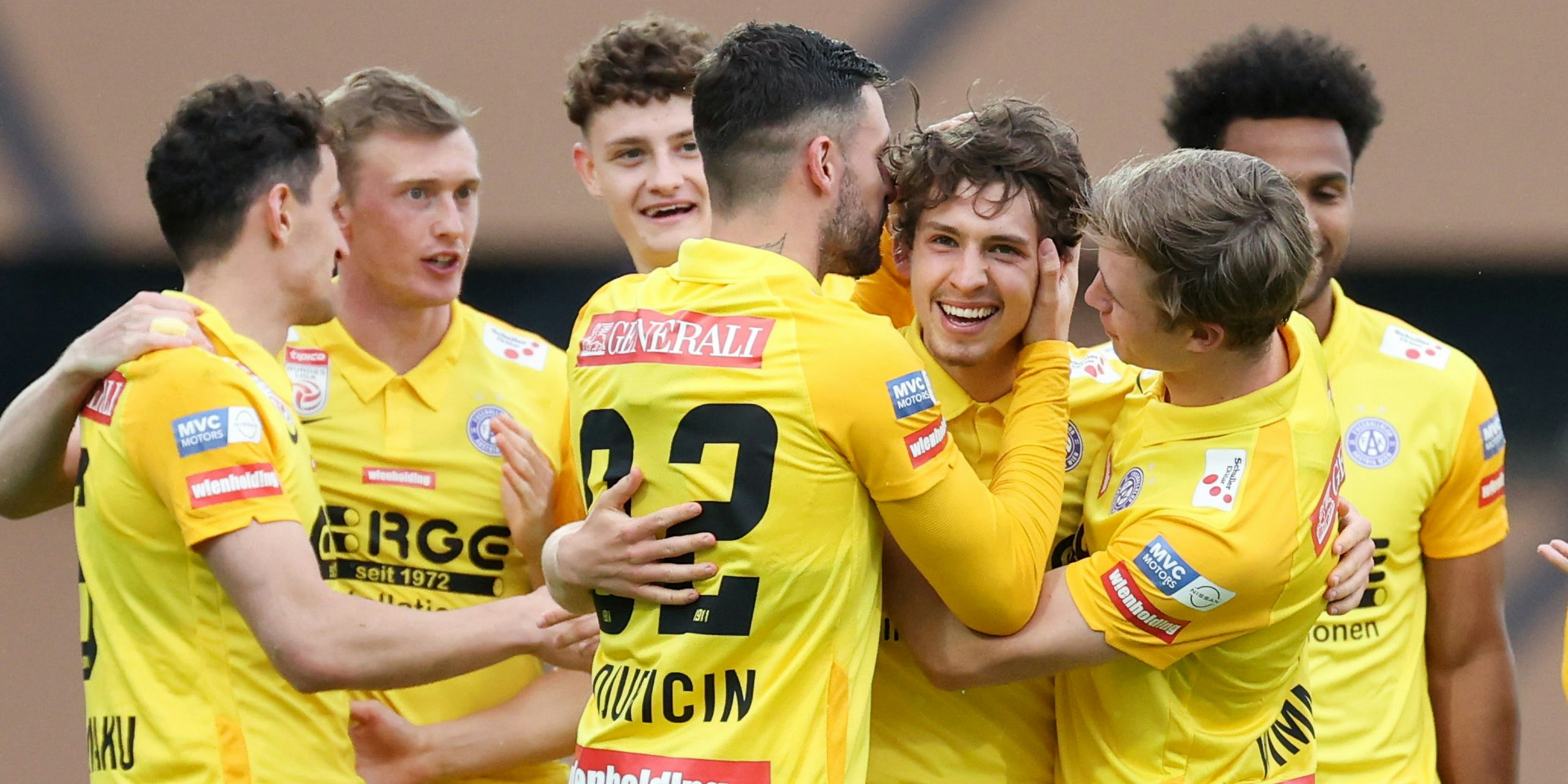 Die Austria kann wieder jubeln.