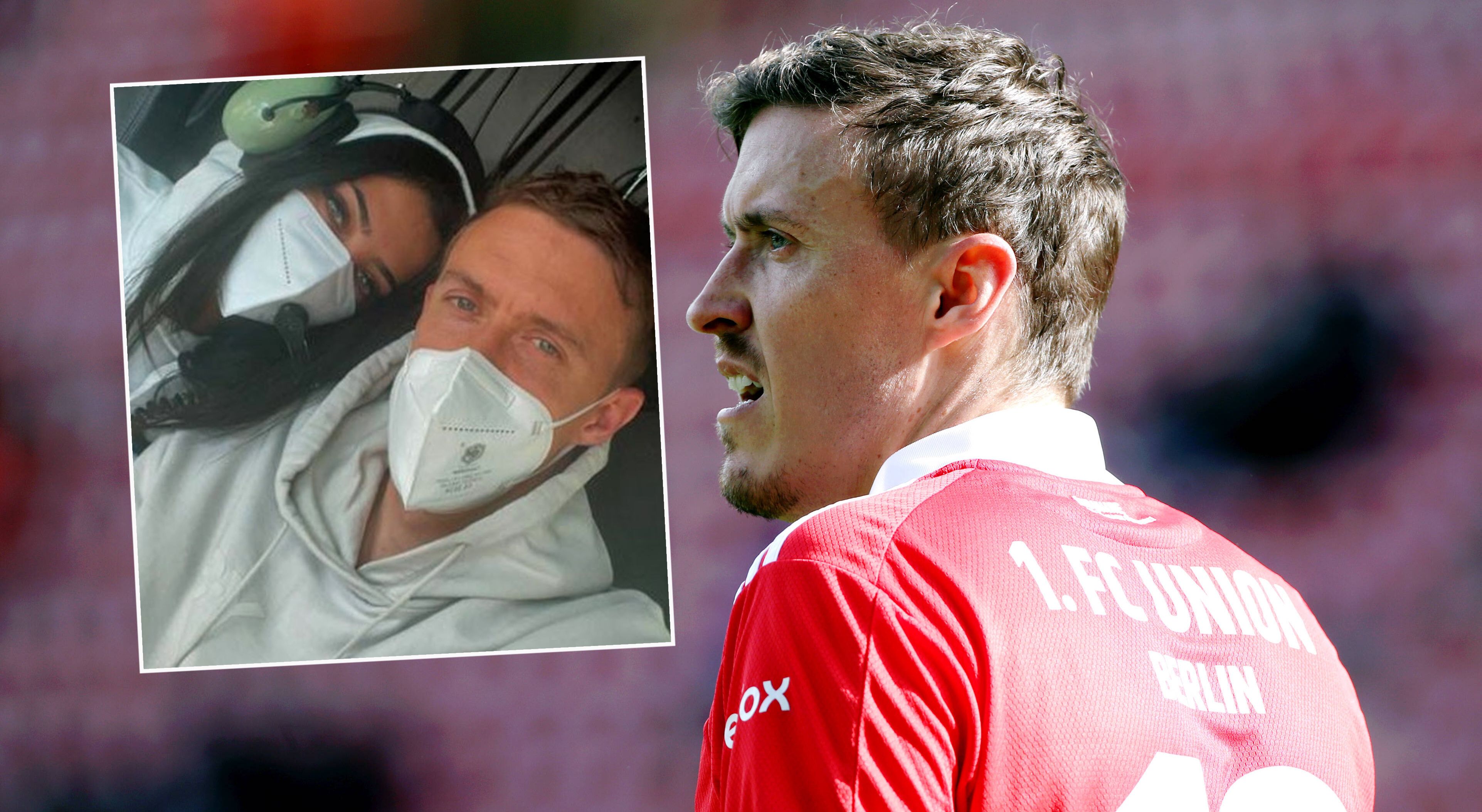 Max Kruse und seine Freundin