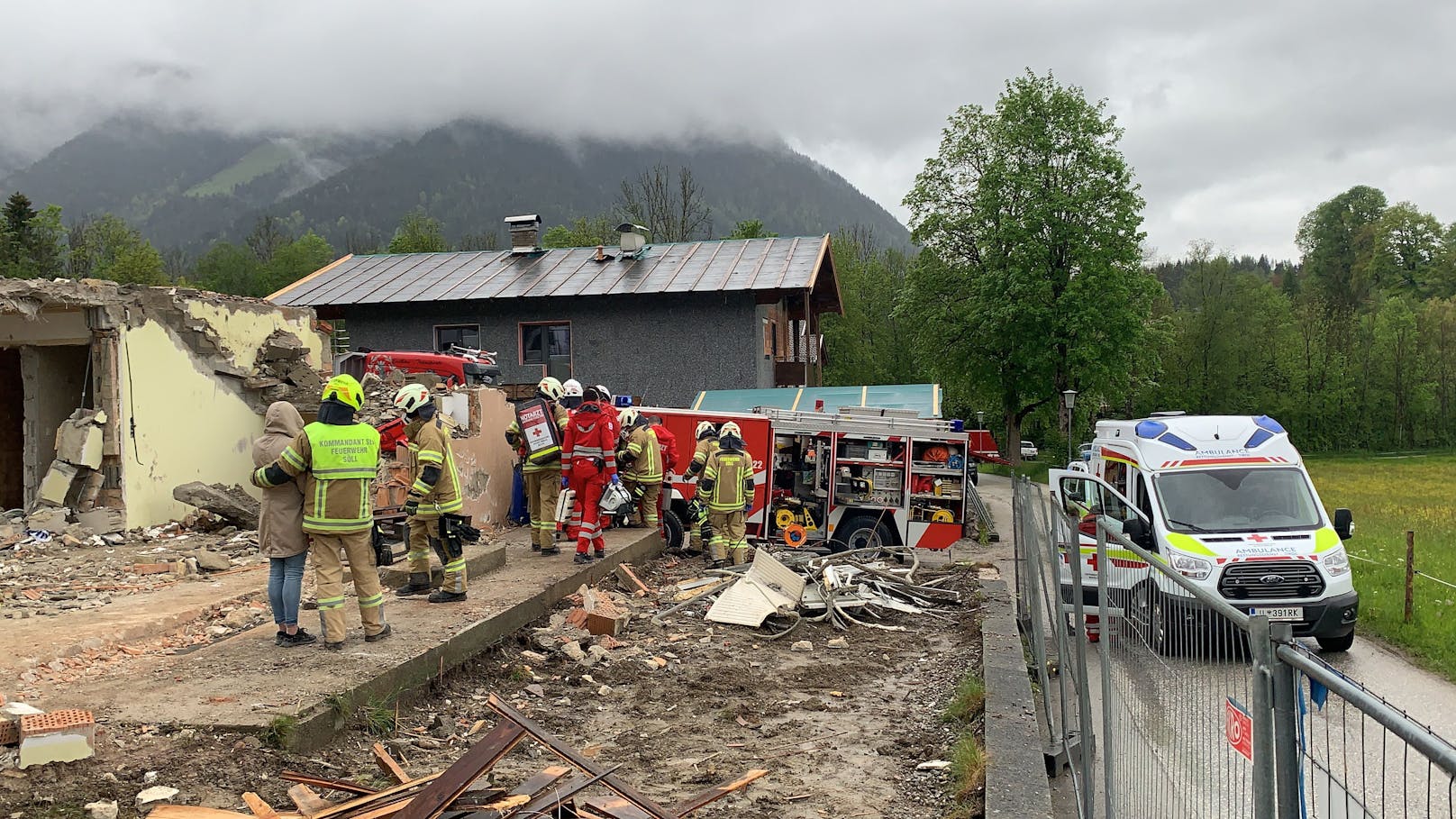 In Söll (Tirol) ist es am Dienstag (25. Mai 2021) zu einem schweren Unfall gekommen.