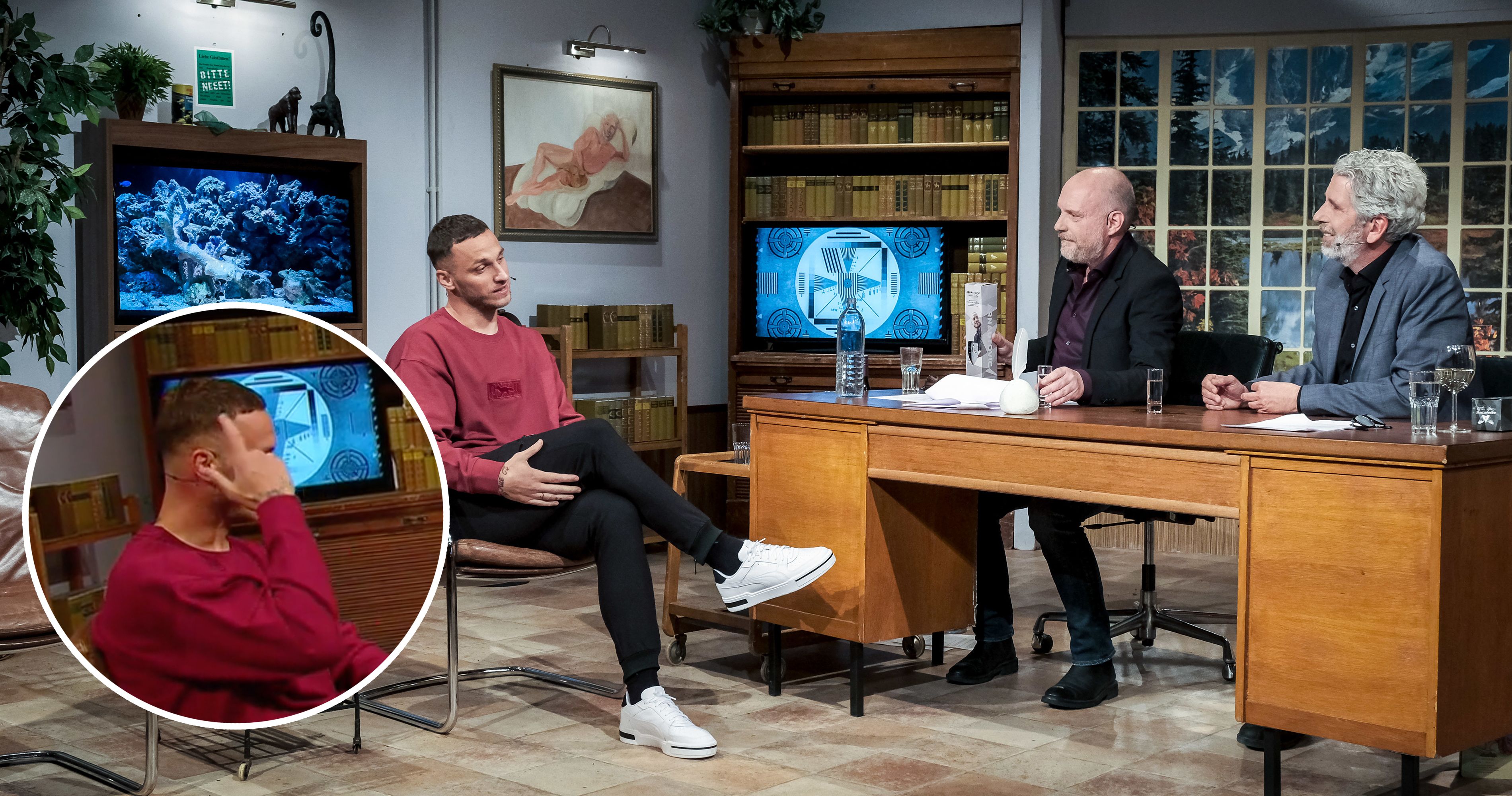 Arnautovic war bei Stermann und Grissemann zu Späßen aufgelegt.