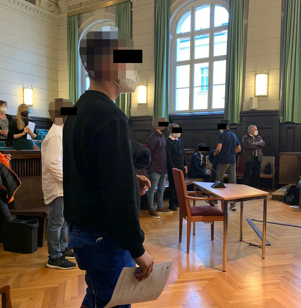 Die Angeklagten
