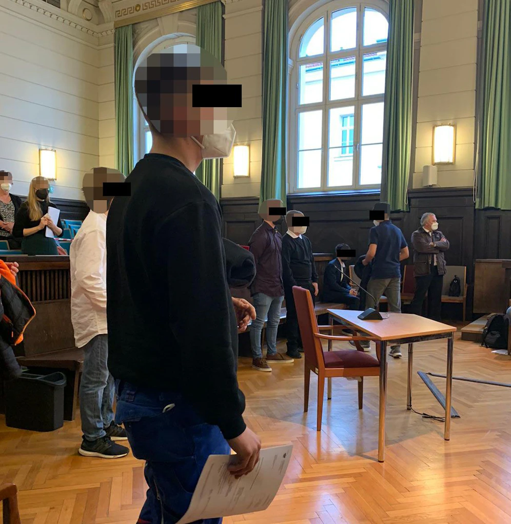 Die Angeklagten
