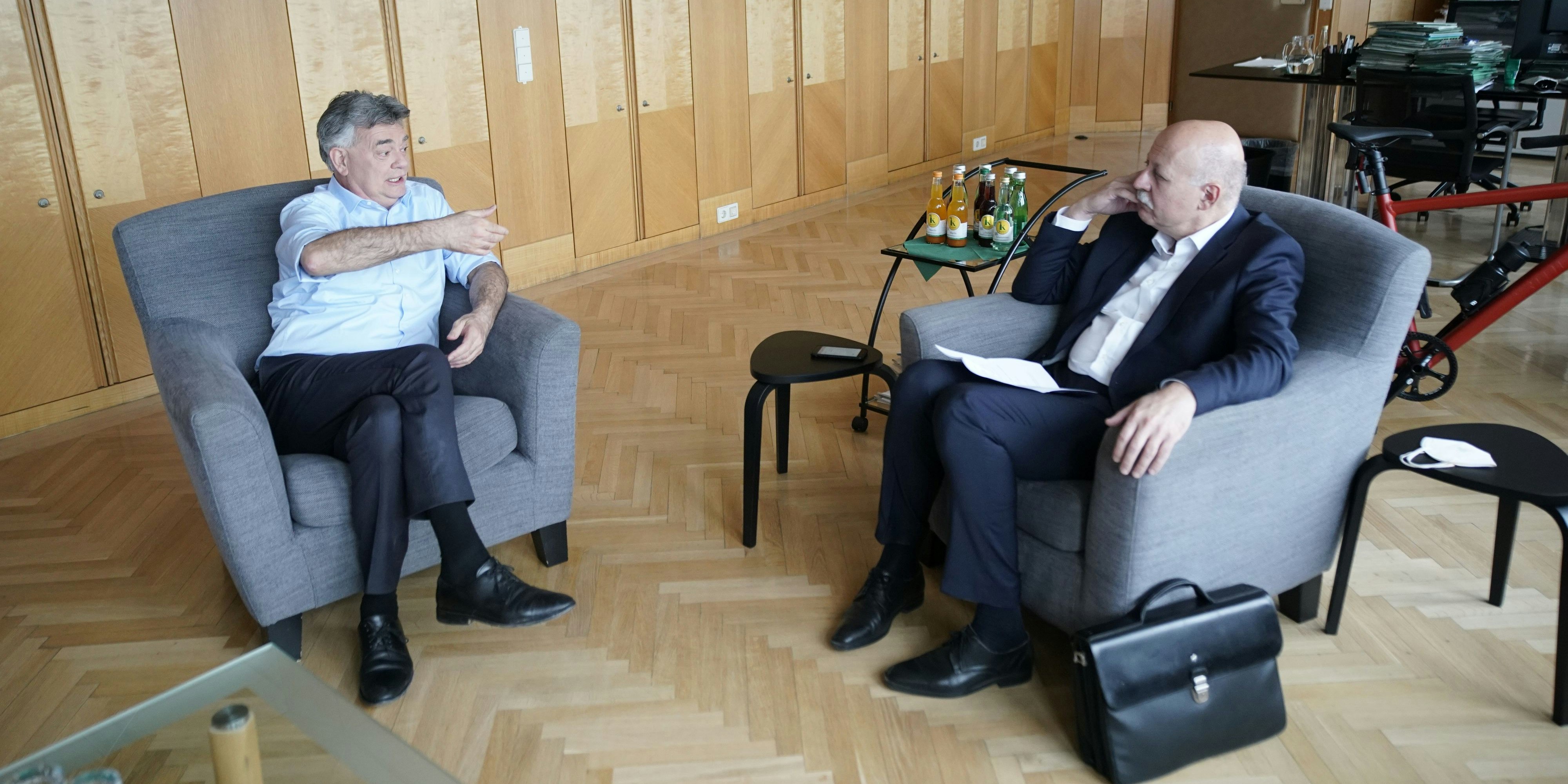 Christian Nusser im Interview mit Werner Kogler
