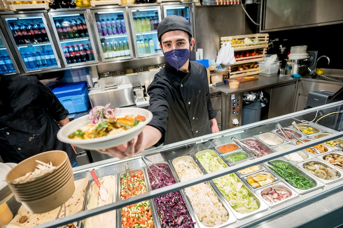 Israelisches Streetfood-Lokal Taim