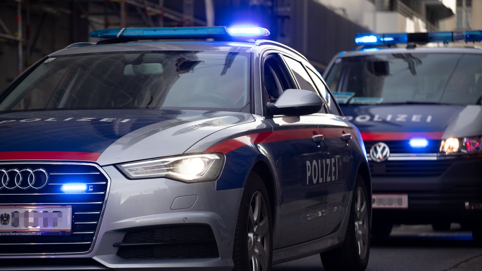 Polizeieinsatz in der Salzburger Schwarzstraße