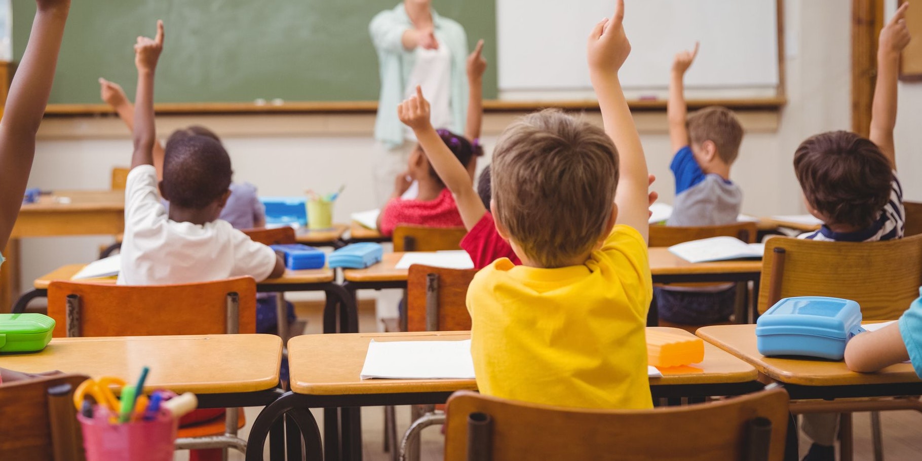 Symbolfoto von Volksschülern.