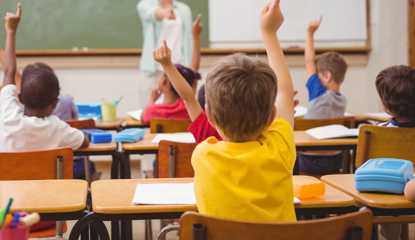 Symbolfoto von Volksschülern.