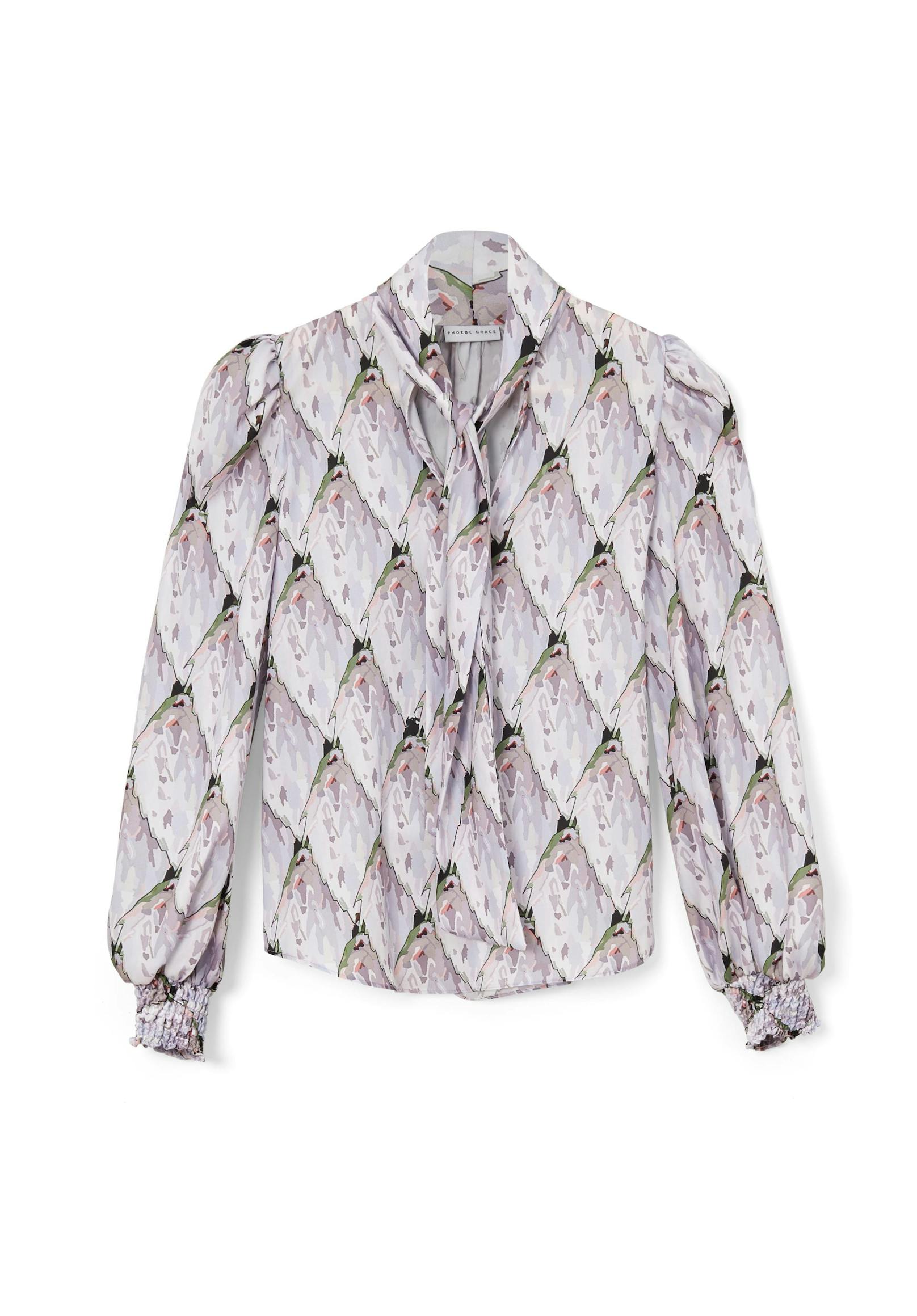 Wunderschöne Bluse von Phoebe Grace im Retro-Design.