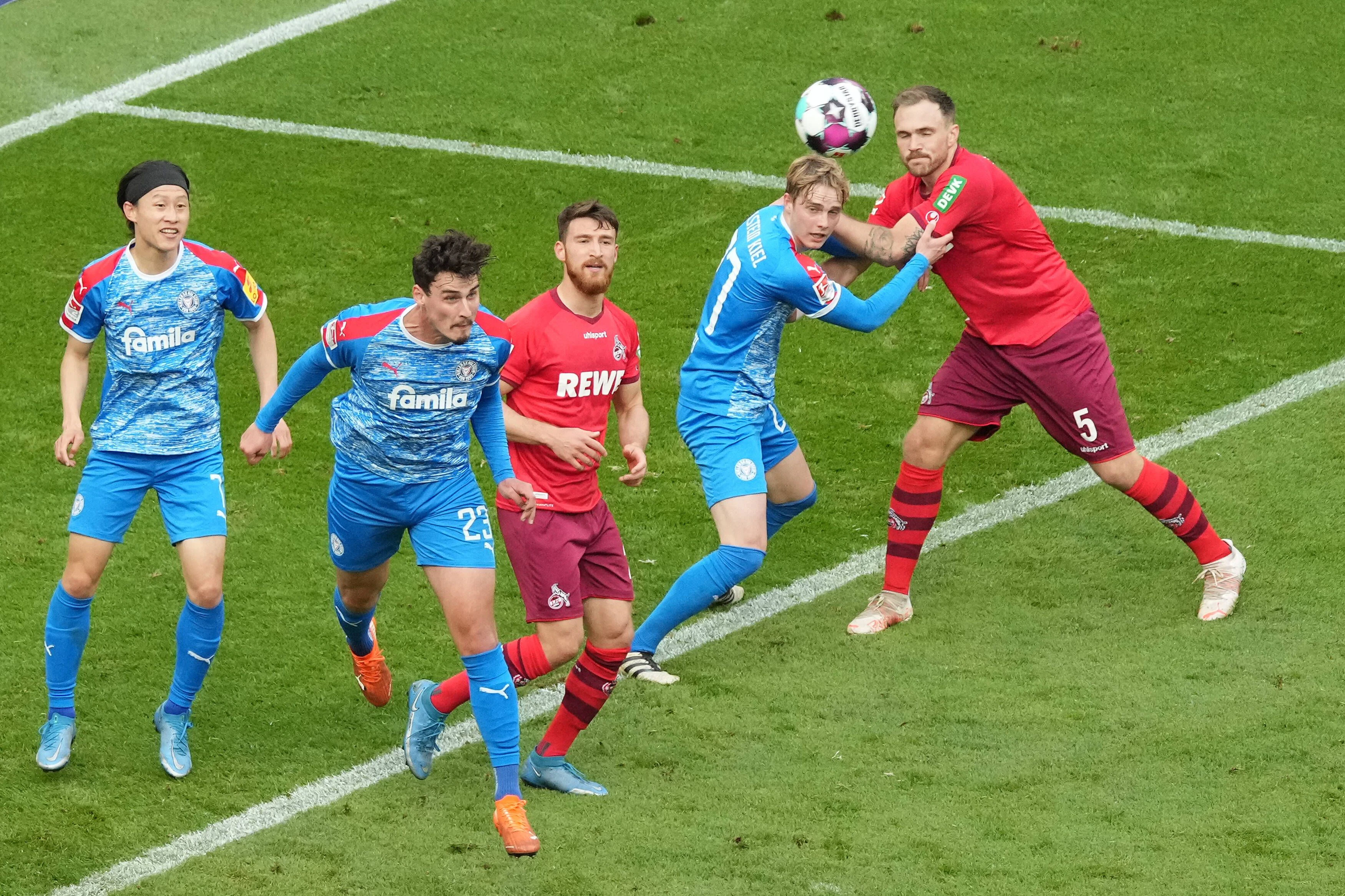 Köln gegen Kiel