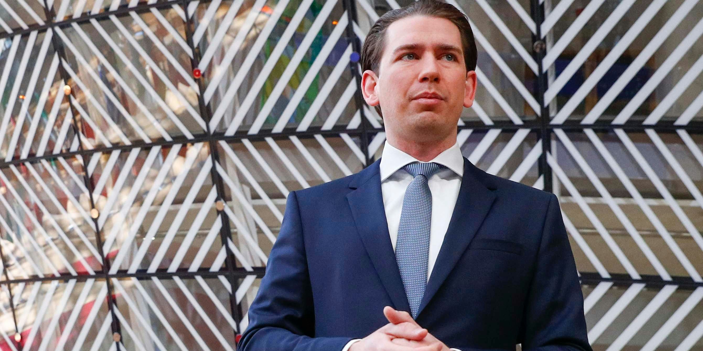 Bundeskanzler Sebastian Kurz wähnt Österreich auf einem guten Weg.