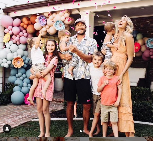 Bode Miller feiert mit seiner Familie das achte Kind