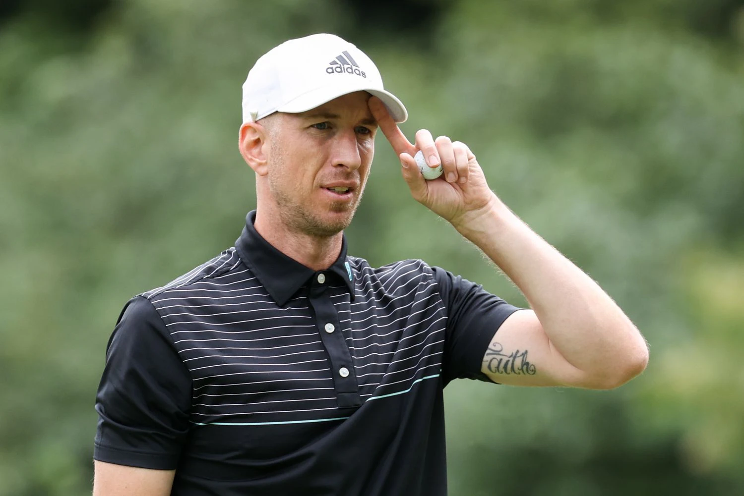 Marc Janko beim Golfen
