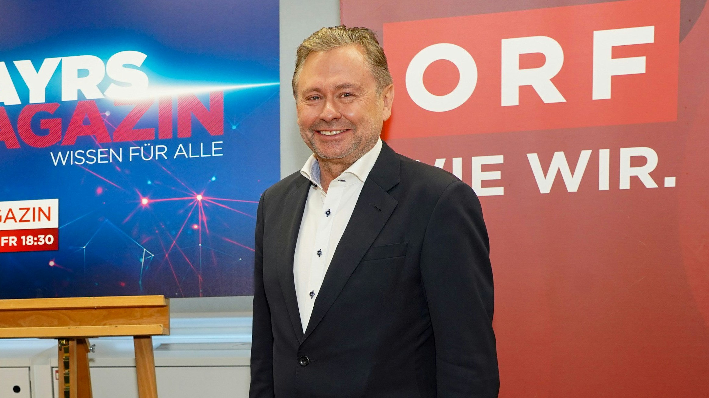 Hat Wrabetz seine Brille verloren? Seine neue Erscheinung verwundert viele. 