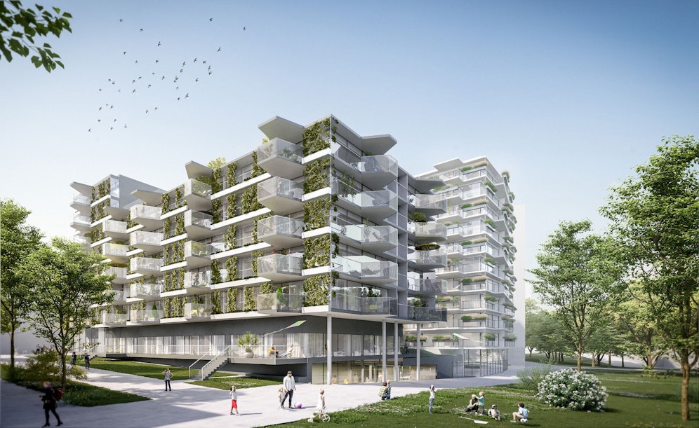 Mit dem Village im Dritten entstehen auf den ehemaligen Aspanggründen (Wien-Landstraße) bis 2026 rund 1.900 Wohnungen, davon 800 gefördert.