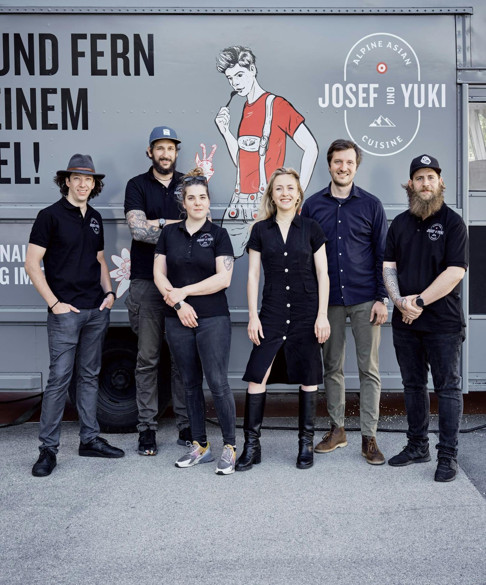"JOSEF UND YUKI" tourt mit dem Foodtruck für drei Wochen durch Wien.
