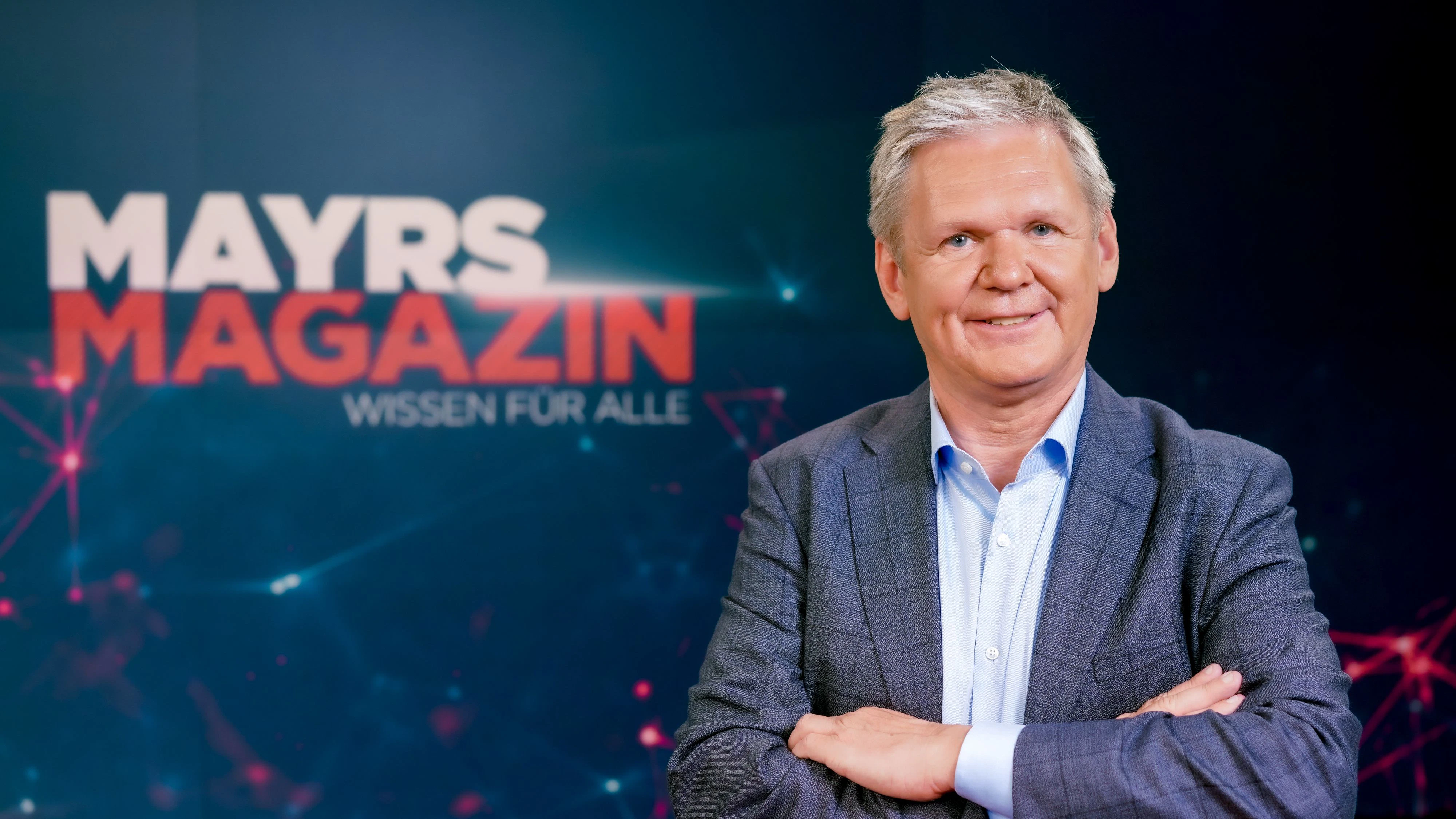 Am Freitag startet das neue Format "Mayrs Magazin" mit ORF-Wissenschaftschef Günther Mayr.