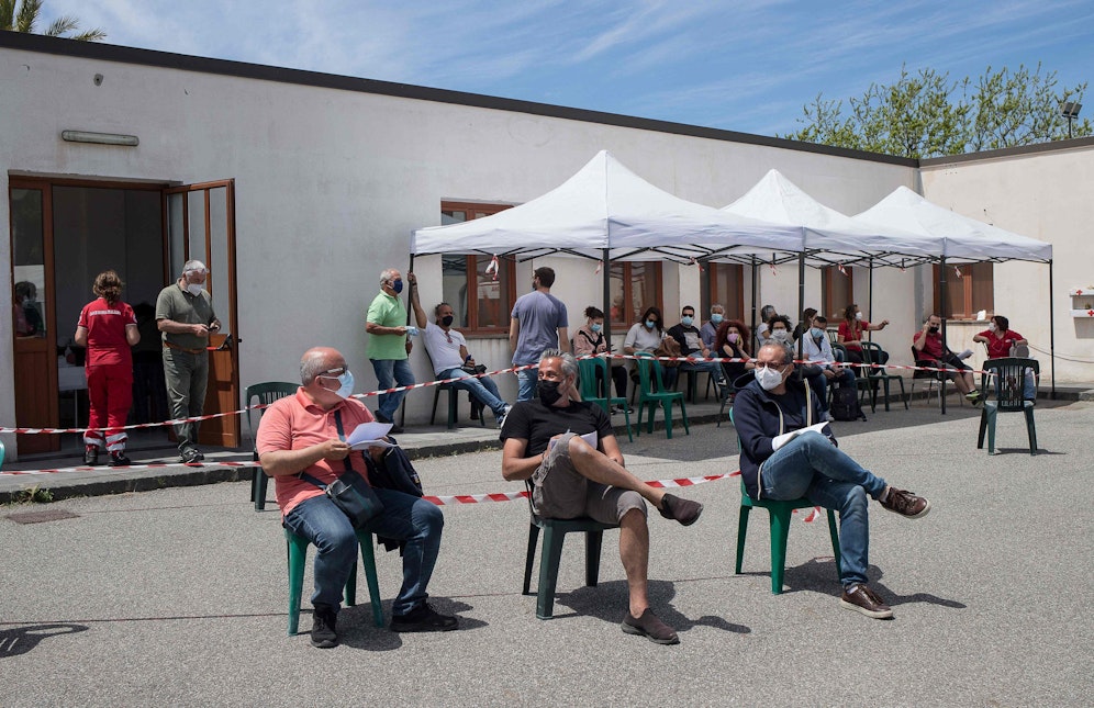 Die italienische Regierung berät über die Möglichkeit, Touristen in Urlaubsorten zu impfen. (Archivbild)&nbsp;