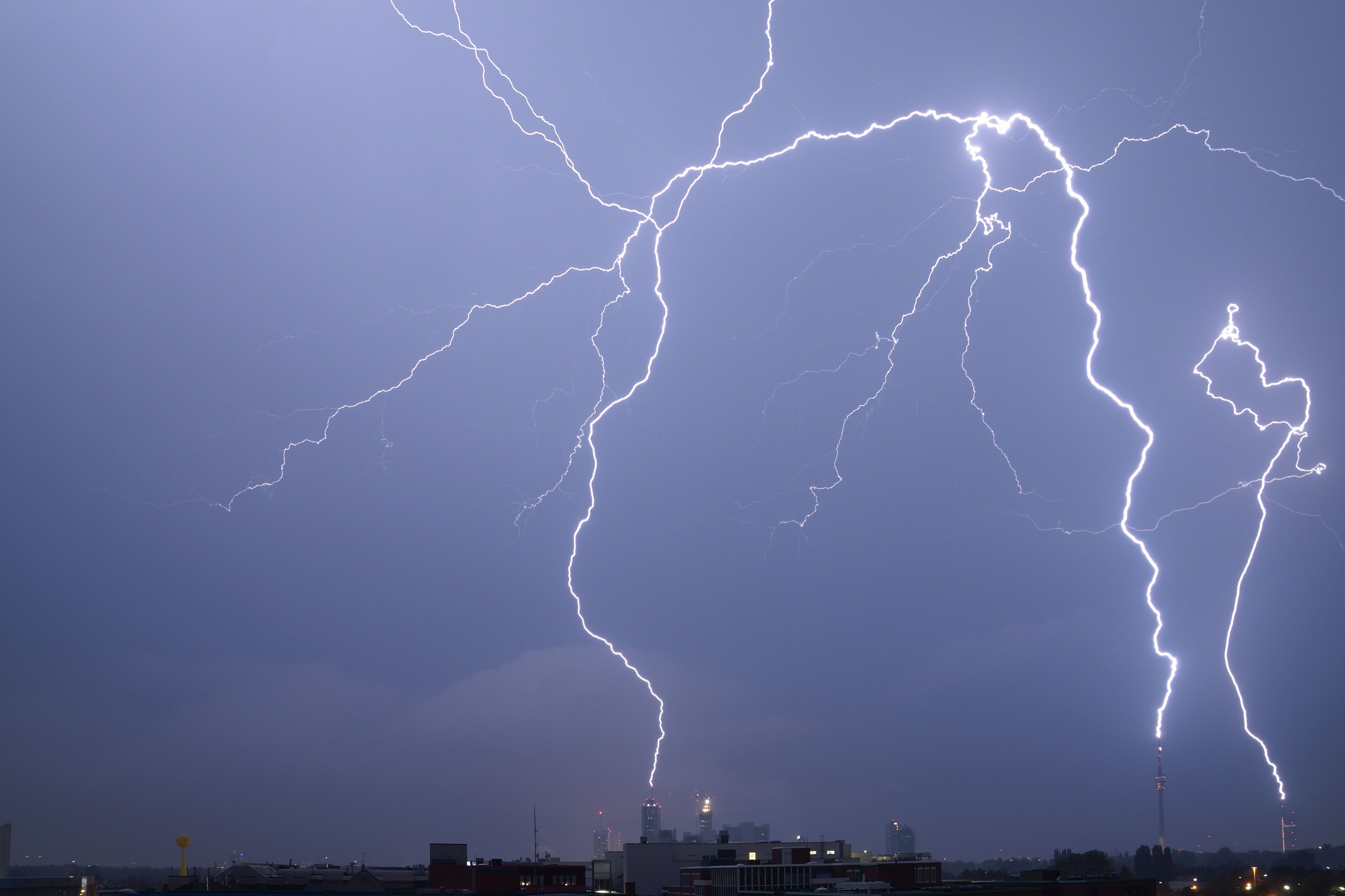 Gewitter über Wien (Archivofoto). 