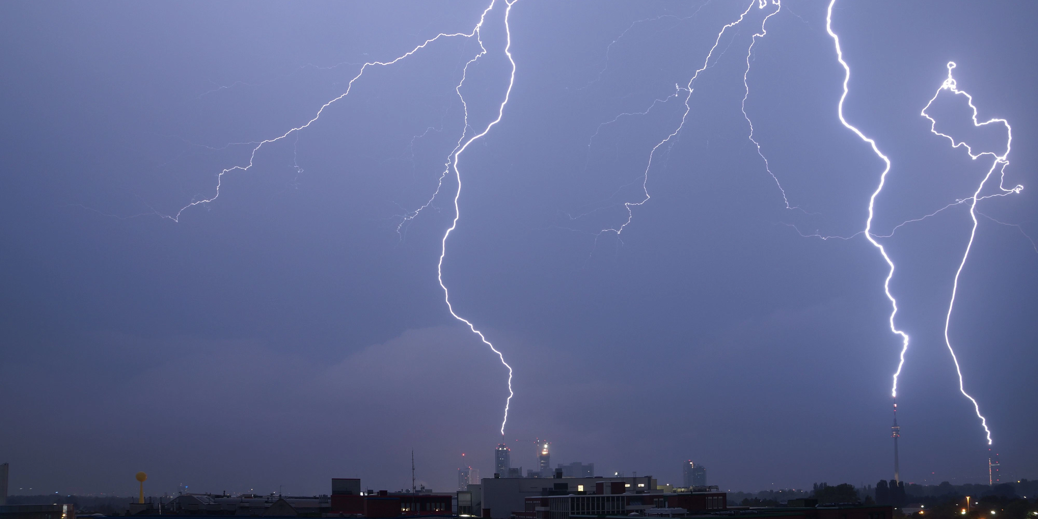 Gewitter über Wien (Archivofoto). 