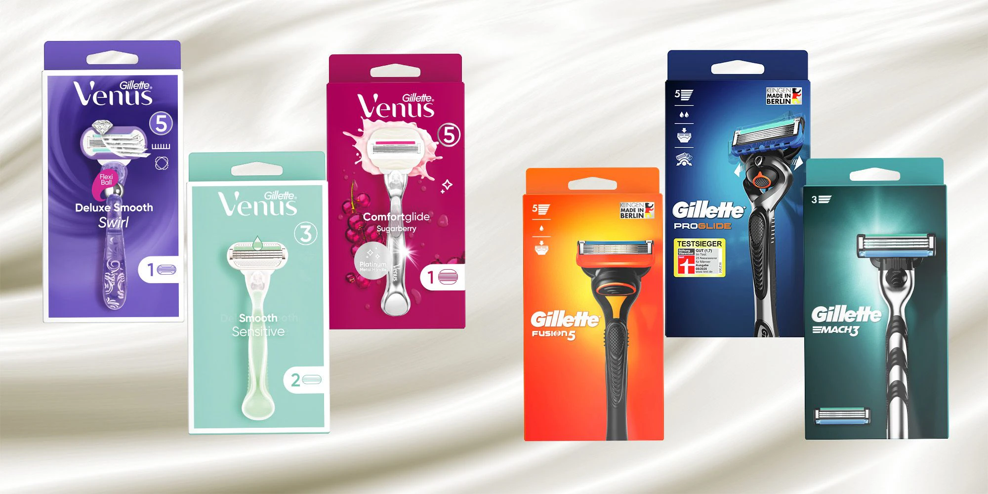 Gillette Produktpakete