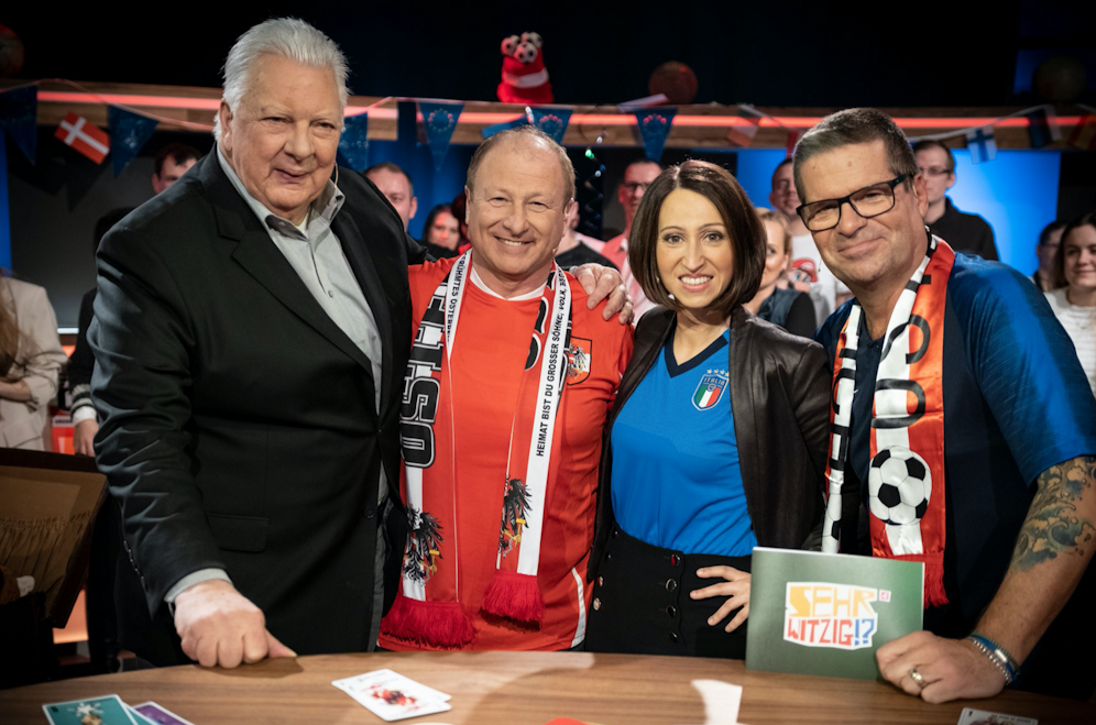 Edi Finger jun., Harry Prünster, Lydia Prenner-Kasper und Gernot Rudle.