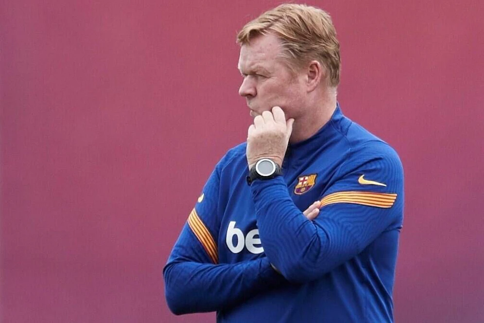 Erlitt Barca-Coach Ronald Koeman eine Panikattacke? 