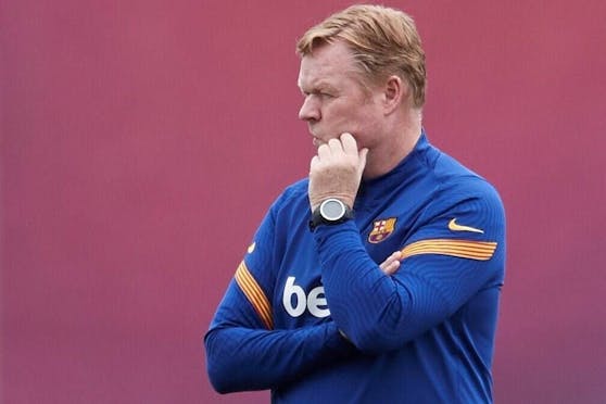 Erlitt Barca-Coach Ronald Koeman eine Panikattacke?