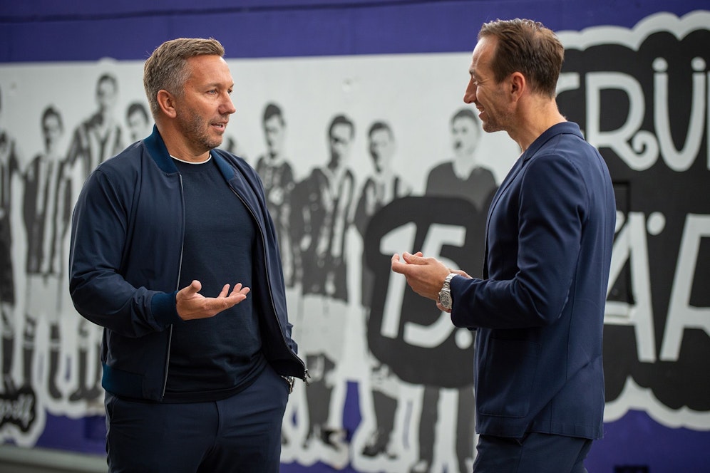 Manfred Schmid und Manuel Ortlechner. 