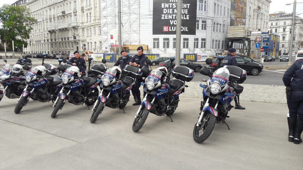 Die Polizei rüstet sich aktuell für die Demonstranten