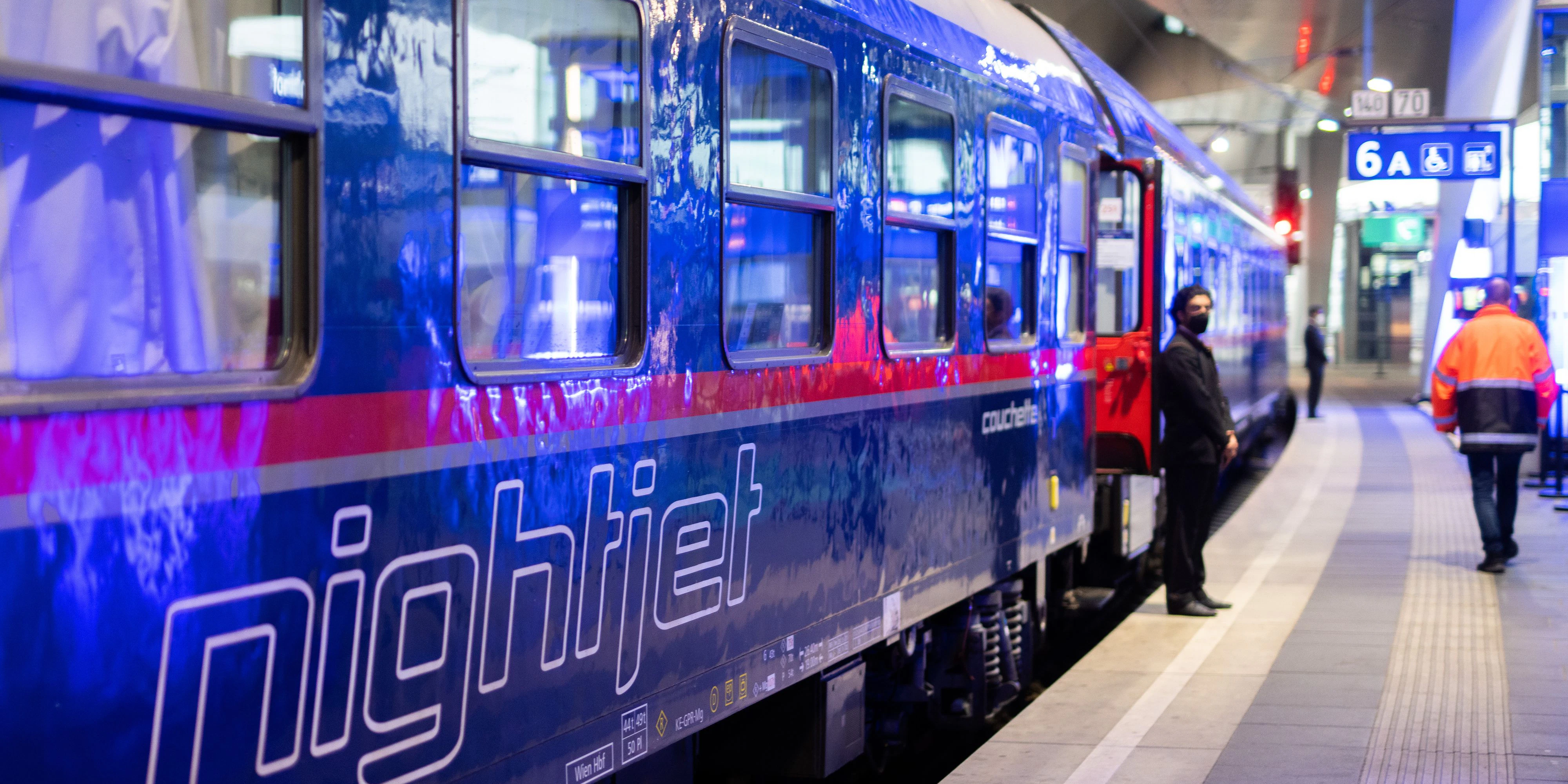 Symbolbild zum neuen Nightjet nach Amsterdam