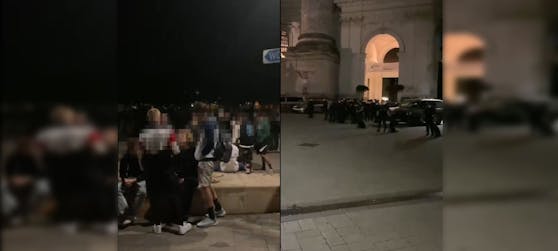 Party am Wiener Karlsplatz
