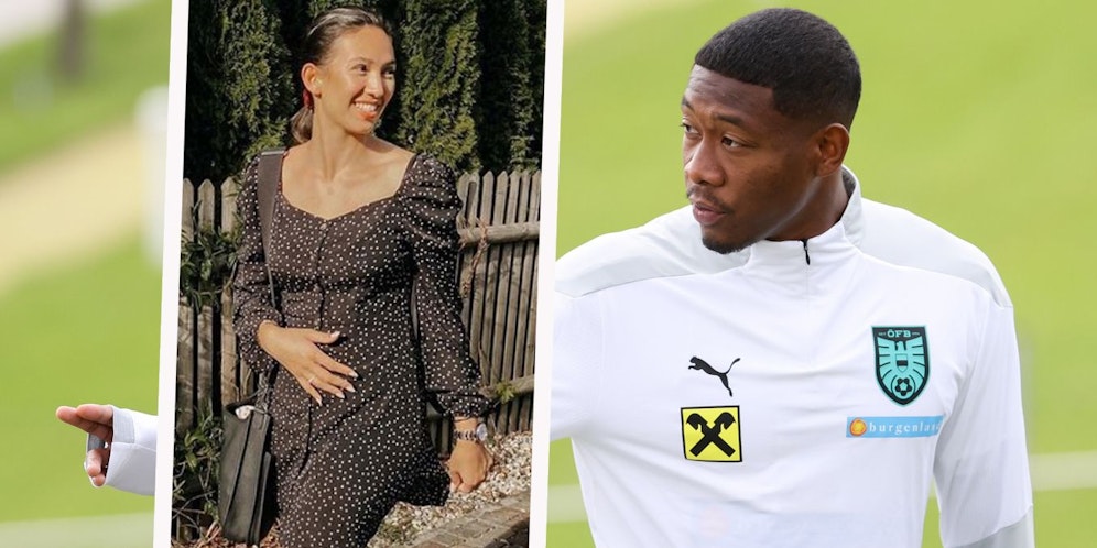 Shalimar Heppner sorgte mit ihrem Posting für Verwirrung, David Alaba klärt auf.