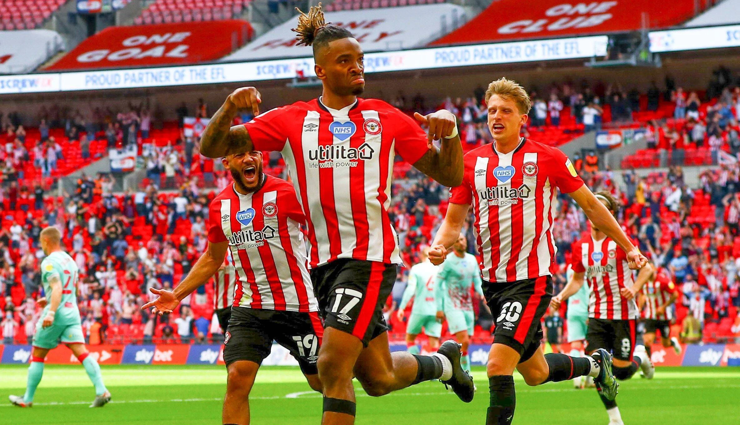 Brentford jubelt