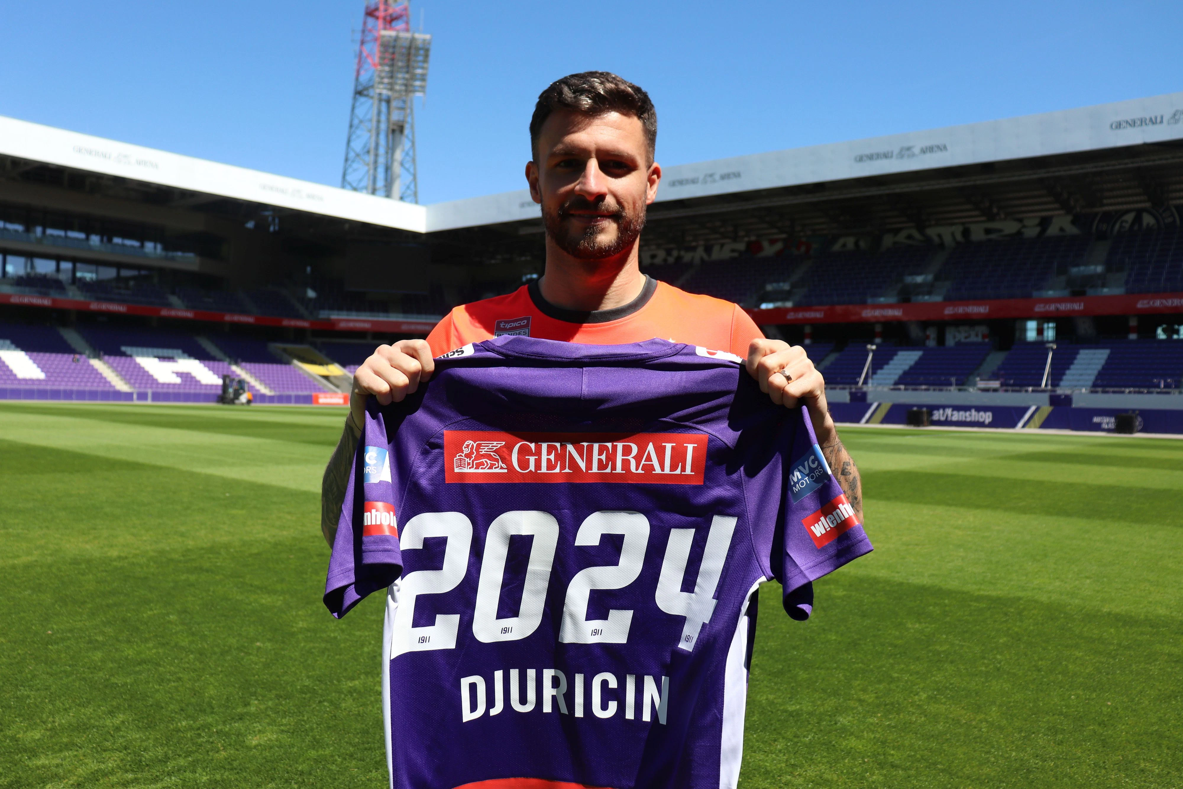 Marco Djuricin bleibt langfristig ein Veilchen.
