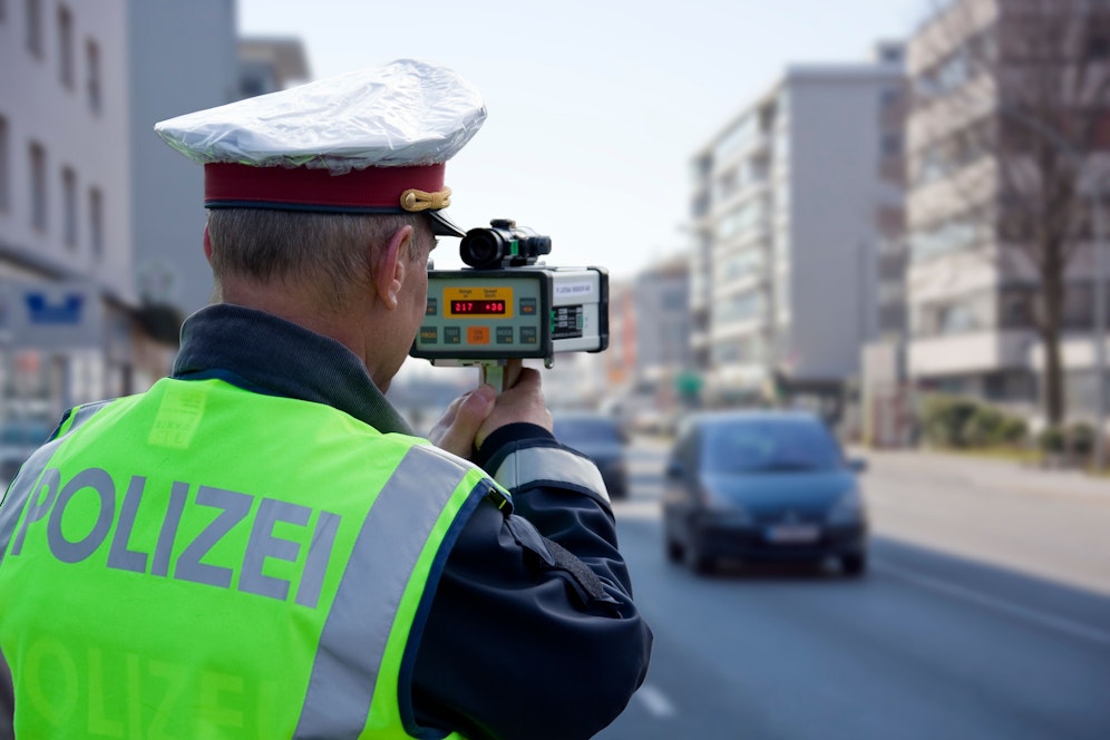 In Linz führte die Polizei Schwerpunktkontrollen durch.