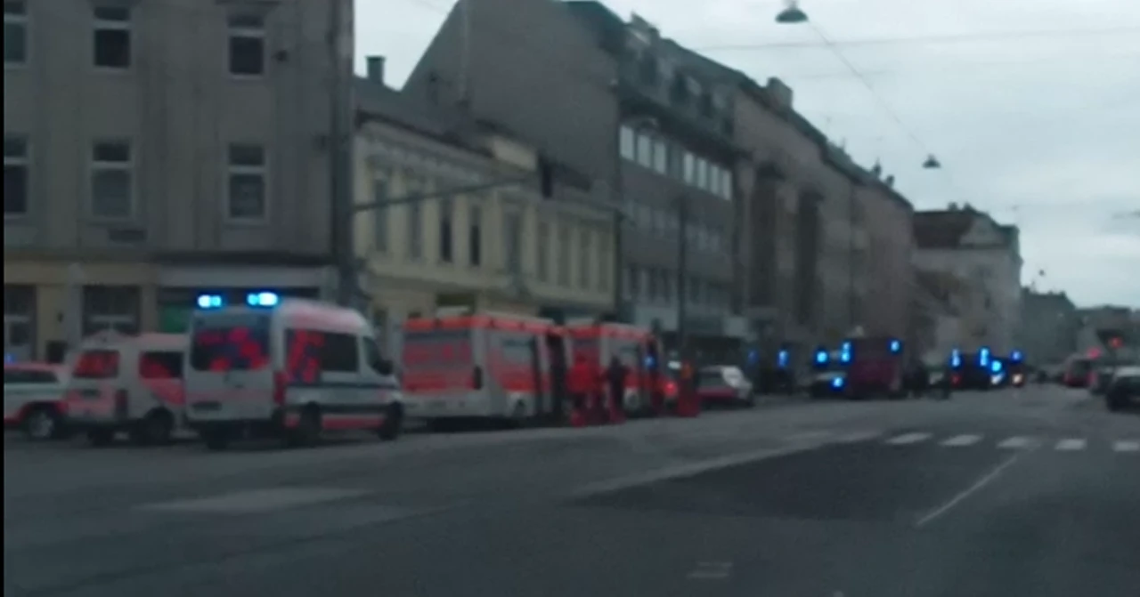 In Wien-Floridsdorf brannte ein Lokal