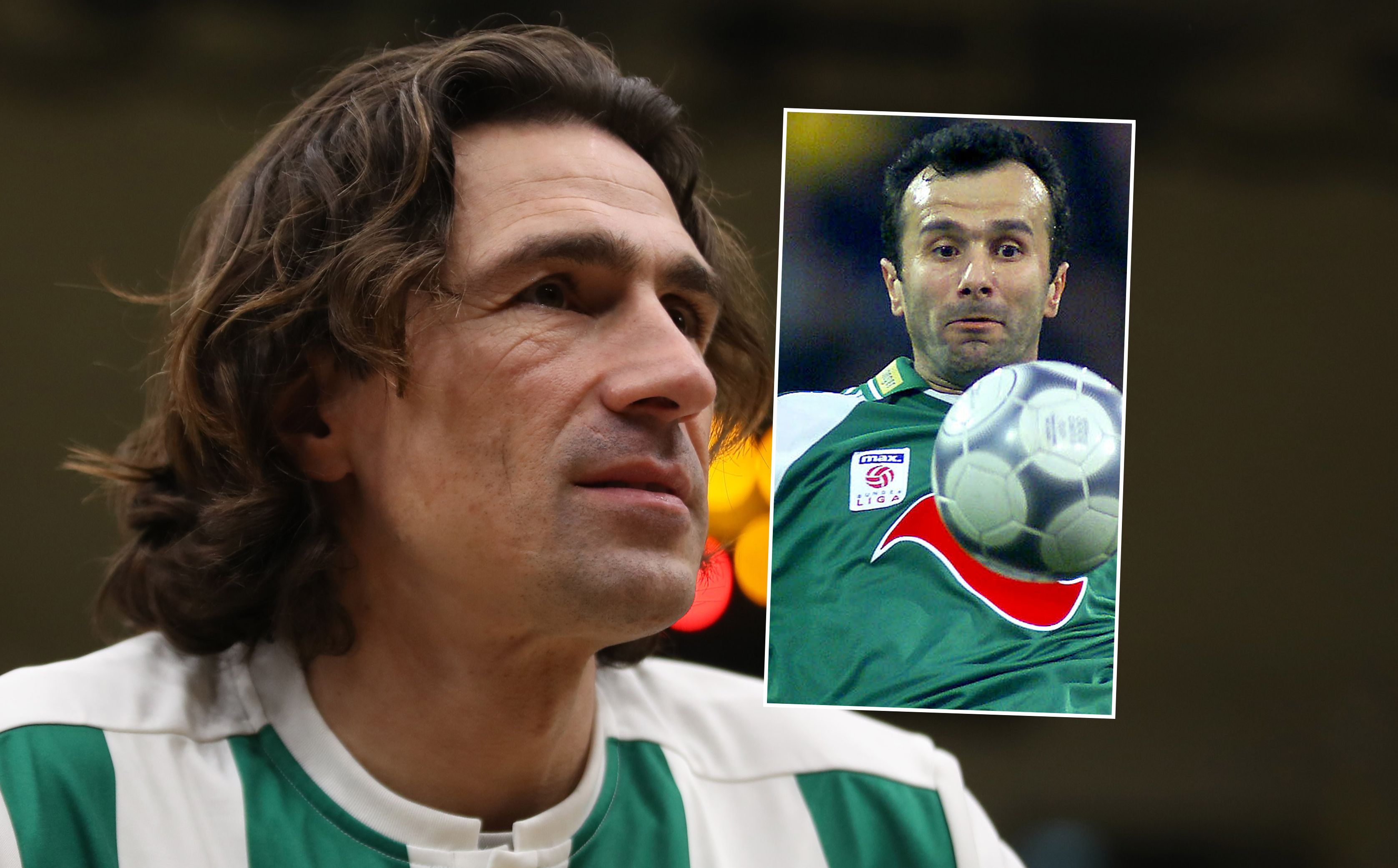 Michael Hatz (l.) erinnert sich.