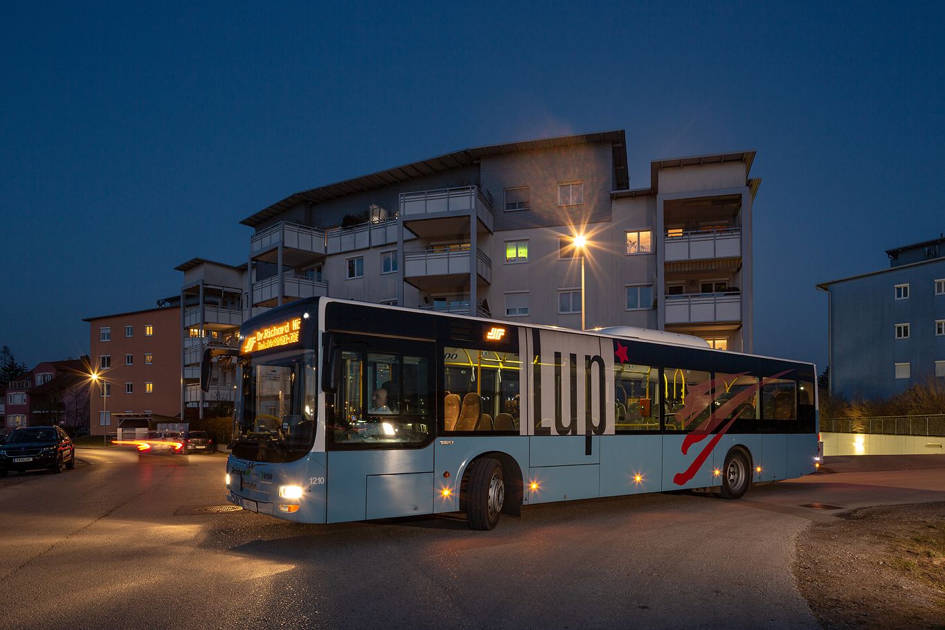 Die Betriebszeiten des LUP-Busses werden ausgeweitet.