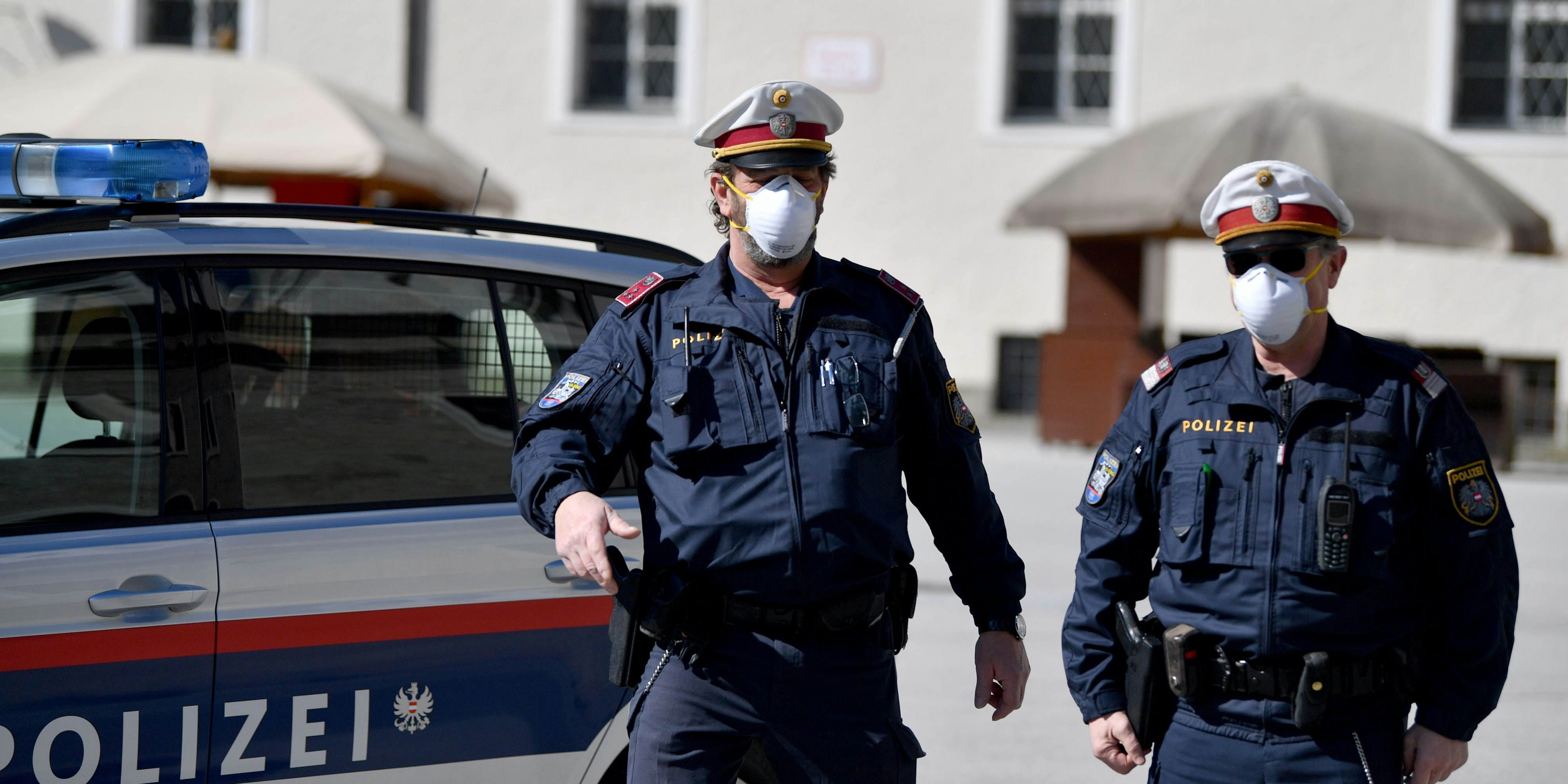 Polizei auf Streife in Salzburg (Archivfoto)