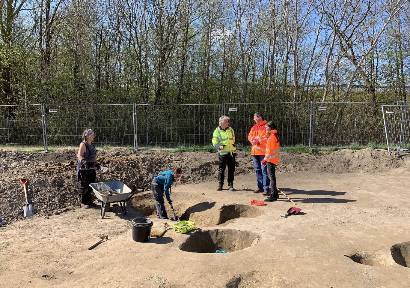 Archäologische Funde bei Arbeiten an der Mattersburger-Schnellstraße