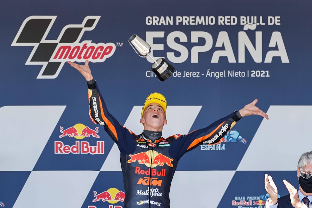 Pedro Acosta: drei Siege in vier Rennen mit 16 Jahren