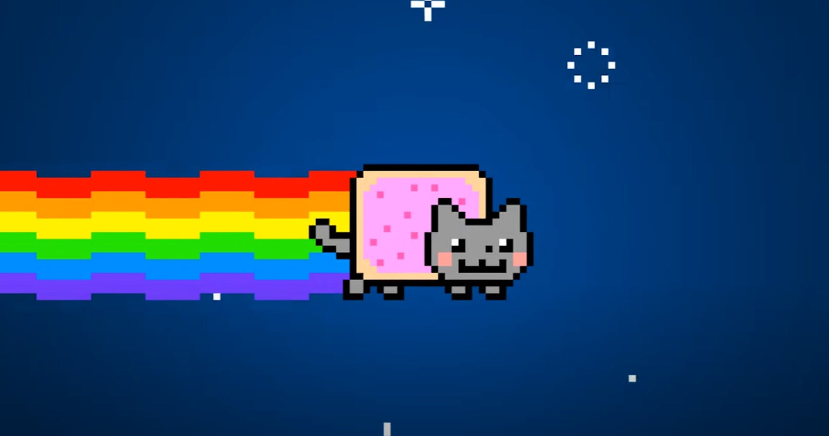 Auch ein Nyan-Cat-Gif wurde für beinahe eine halbe Million Dollar gekauft.