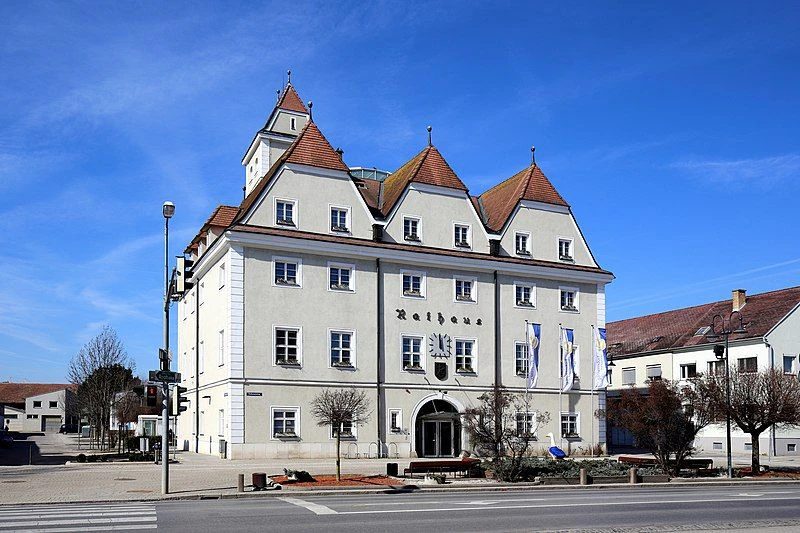 Das Rathaus in Gänserndorf: Den größten Zuzug gab es in Gänserndorf.