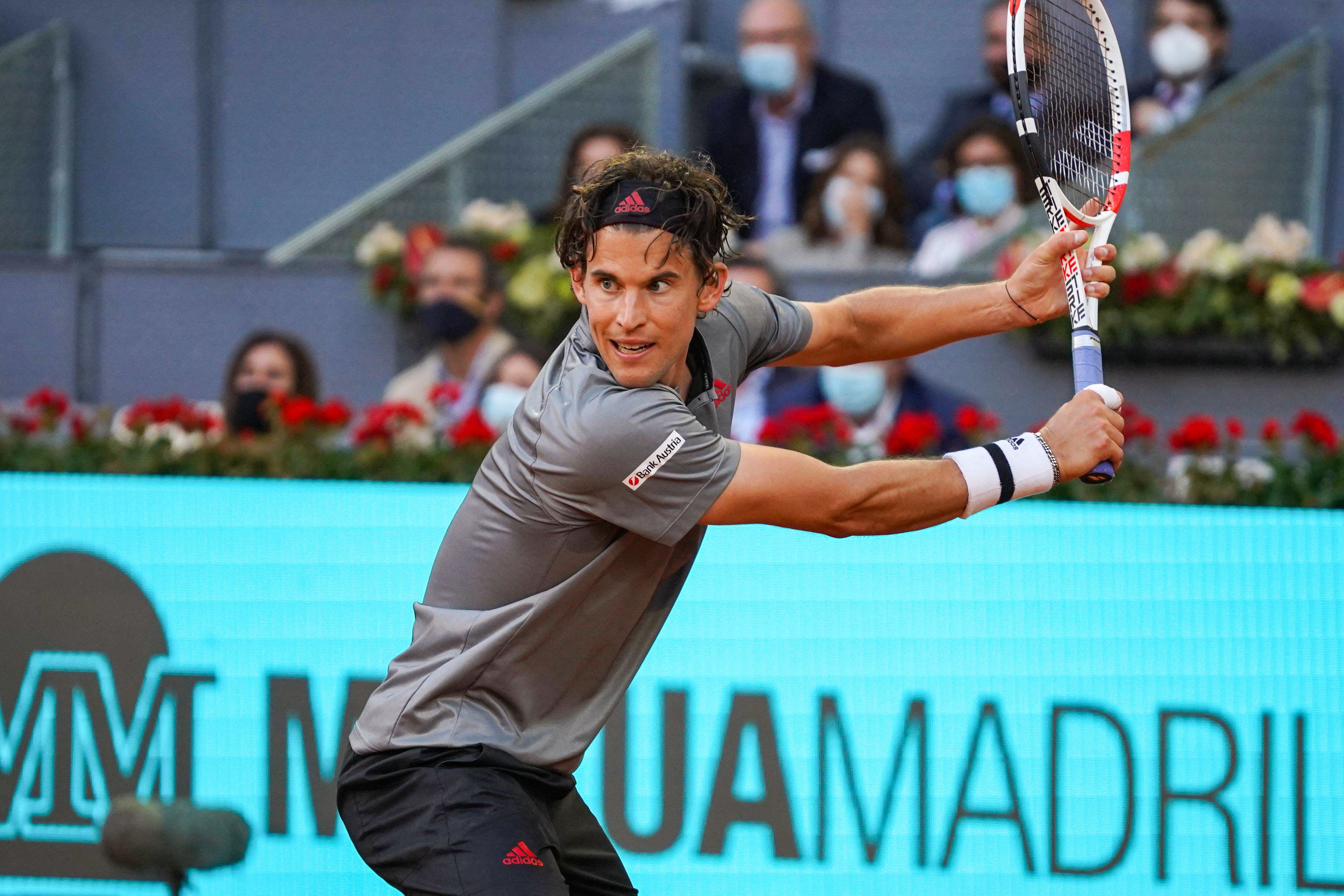 Dominic Thiem in Aktion