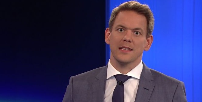 ORF-Moderator Martin Thür führte das Interview mit Edmund Cauza (31. Mai 2021)