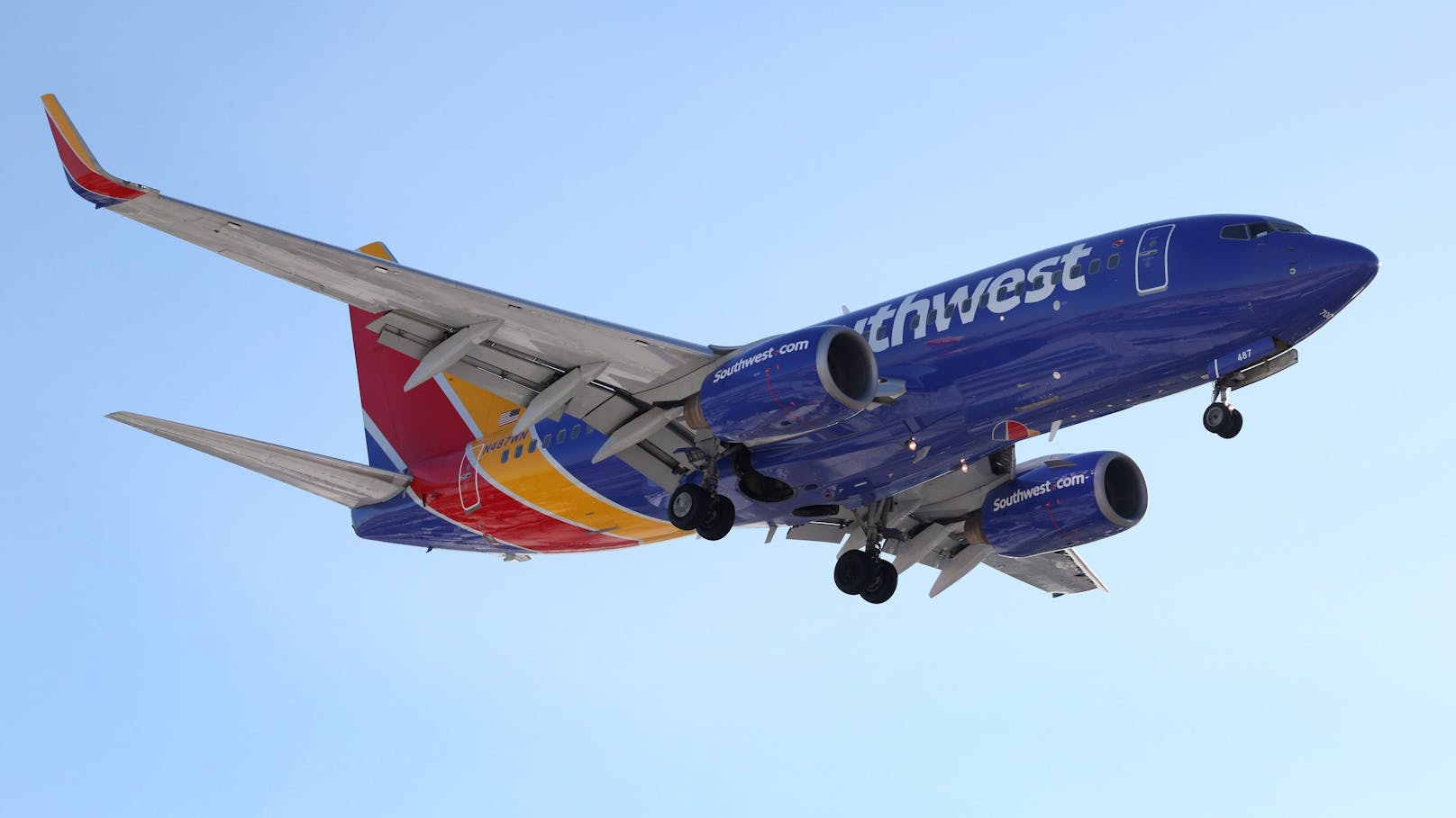 Eine Maschine der Southwest Airlines. Symbolbild