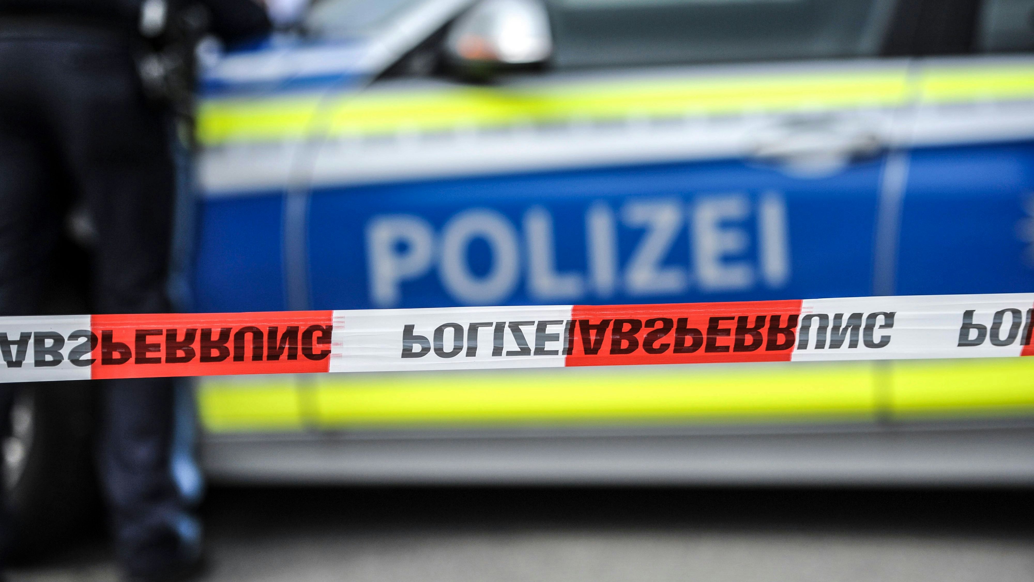 POlizeieinsatz, Deutschland, Absperrung