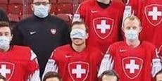Eishockey-Crack macht sich über Corona-Masken lustig